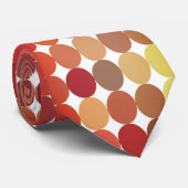 arabie ovaal patroon stropdas (Opgerold)