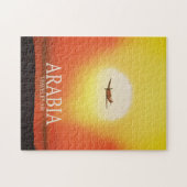 Arabië "Reizen door de lucht" Legpuzzel (Horizontaal)