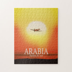 Arabië "Reizen door de lucht" Legpuzzel