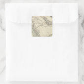 Arabië Vierkante Sticker (Tas)