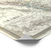 Arabien - Arabian Peninsula Poster (Hoek)