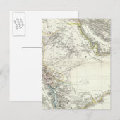 Arabien - Arabisch schiereiland Briefkaart (Voorkant / Achterkant)