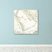 Arabien - Arabisch schiereiland Canvas Afdruk (Insitu (Houten vloer))
