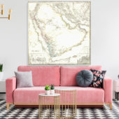 Arabien - Arabisch schiereiland Canvas Afdruk (Insitu (Woonkamer))