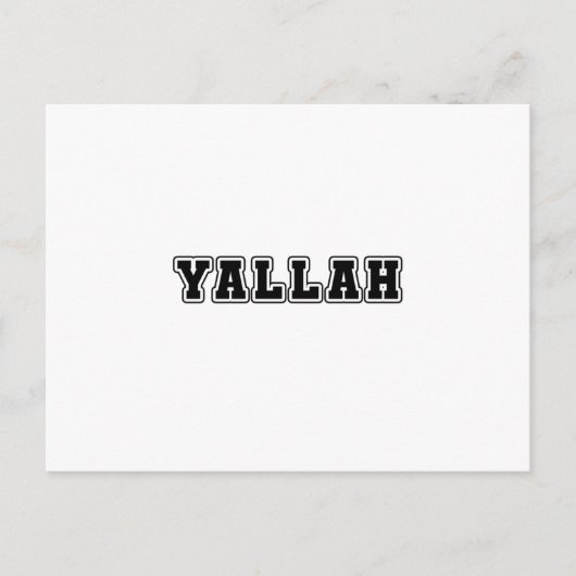 Arabieren Briefkaart (Voorkant)