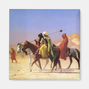 "Arabieren die de woestijn oversteken", door Jean Magneet