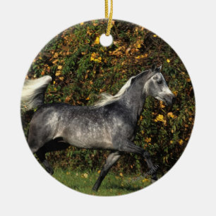 Arabieren die lopen: herfst keramisch ornament