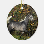 Arabieren die lopen: herfst keramisch ornament (Links)