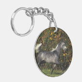 Arabieren die lopen: herfst sleutelhanger (Voorkant Links)