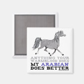 Arabieren doen het beter magneet (Voorkant / Achterkant)