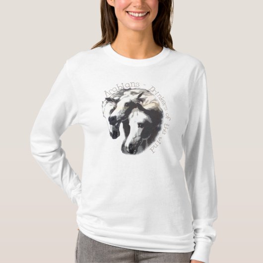 Arabieren - Drinkers van de wind T-shirt (Voorkant)