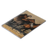 Arabieren in de woestijn notitieboek (Linkerzijde)