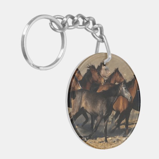 Arabieren in de woestijn sleutelhanger (Voorkant Links)