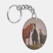Arabieren op zonsondergang sleutelhanger (Voorkant Links)
