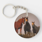 Arabieren op zonsondergang sleutelhanger (Voorkant)