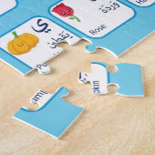 Arabisch alfabet Puzzle voor kinderen Legpuzzel (Zijkant)