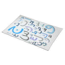 Arabisch Alphabets Placemat voor kinderen