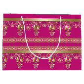 Arabisch antiek decoratief oosterse sierbarok groot cadeauzakje (Achterkant)