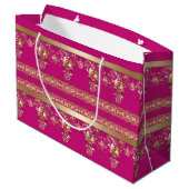 Arabisch antiek decoratief oosterse sierbarok groot cadeauzakje (Achterkant Gekanteld)