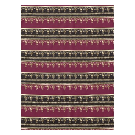 Arabisch antiek decoratief oosterse sierbarok tafelkleed (Voorkant)