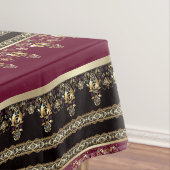 Arabisch antiek decoratief oosterse sierbarok tafelkleed (Voorbeeld)