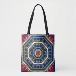 Arabisch antiek decoratief oosterse sierbarok tote bag