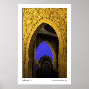 Arabisch Archades Poster