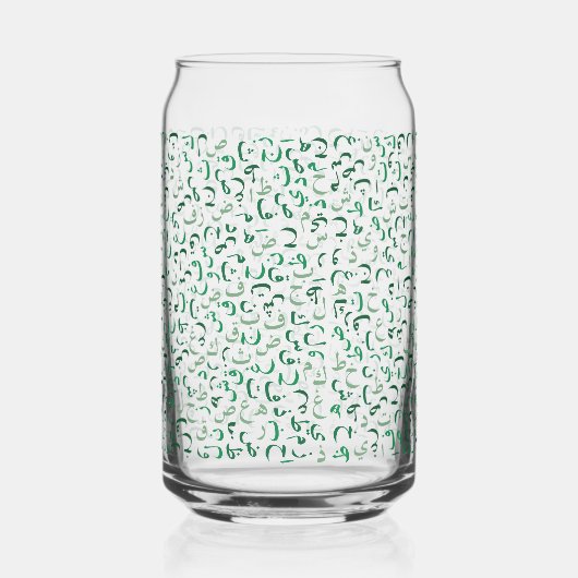 Arabisch Blikvorm Glas (Voorkant)