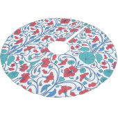 Arabisch bloemig naadloos  patroon. kerstboom rok (Gekanteld)