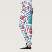 Arabisch bloemig naadloos patroon. leggings (Links)
