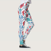 Arabisch bloemig naadloos patroon. leggings (Rechts)