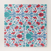 Arabisch bloemig naadloos patroon. legpuzzel (Horizontaal)