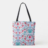 Arabisch bloemig naadloos  patroon. tote bag (Achterkant)