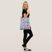 Arabisch bloemig naadloos  patroon. tote bag (Op model)