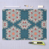 Arabisch Boho Elegant Geometrisch Marokkaans Retro Tissuepapier (Craft)