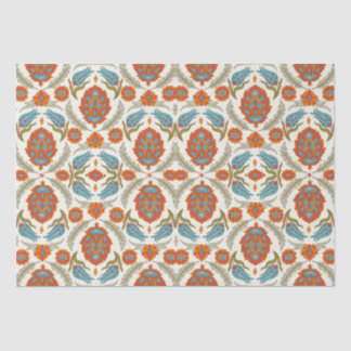 Arabisch Boho Elegante Floral Marokkaanse Peacock Tissuepapier