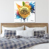 arabisch canvas afdruk (Insitu (Slaapkamer))