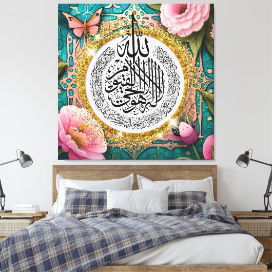arabisch canvas afdruk (Insitu (Slaapkamer))