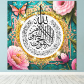 arabisch canvas afdruk (Insitu (Houten vloer))