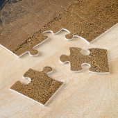 Arabisch Castle & Palmyra, Syrië/woestijnlandschap Legpuzzel (Zijkant)