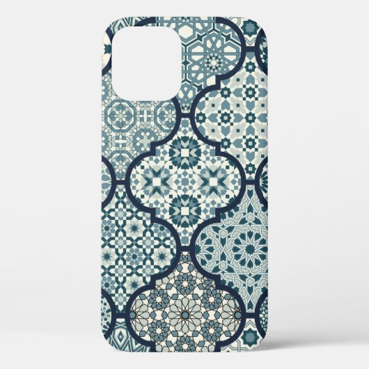 Arabisch decoratief azulejos tegels patchwork isla Case-Mate iPhone case (Achterkant)
