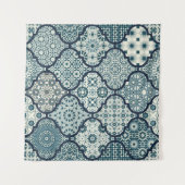 Arabisch decoratief azulejos tegels patchwork isla wandkleed (Voorkant (horizontaal))