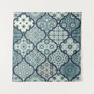 Arabisch decoratief azulejos tegels patchwork isla wandkleed
