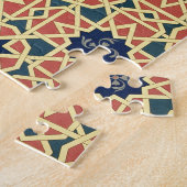 Arabisch decoratief design (kleurenlitho) legpuzzel (Zijkant)