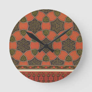 Arabisch decoratief design uit 'Arabische kunst zo Ronde Klok