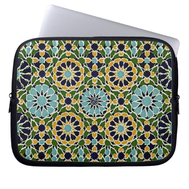 Arabisch design #10 bij Emporio Moffa Laptop Sleeve (Voorkant)