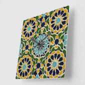 Arabisch design #10 bij Emporio Moffa Vierkante Klok (Hoek)