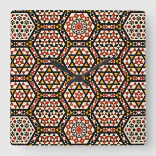 Arabisch design #12 bij Emporio Moffa Vierkante Klok