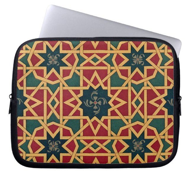 Arabisch design #1 op Emporio Moffa Laptop Sleeve (Voorkant)