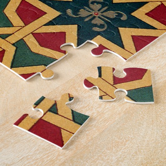 Arabisch design #1 op Emporio Moffa Legpuzzel (Zijkant)